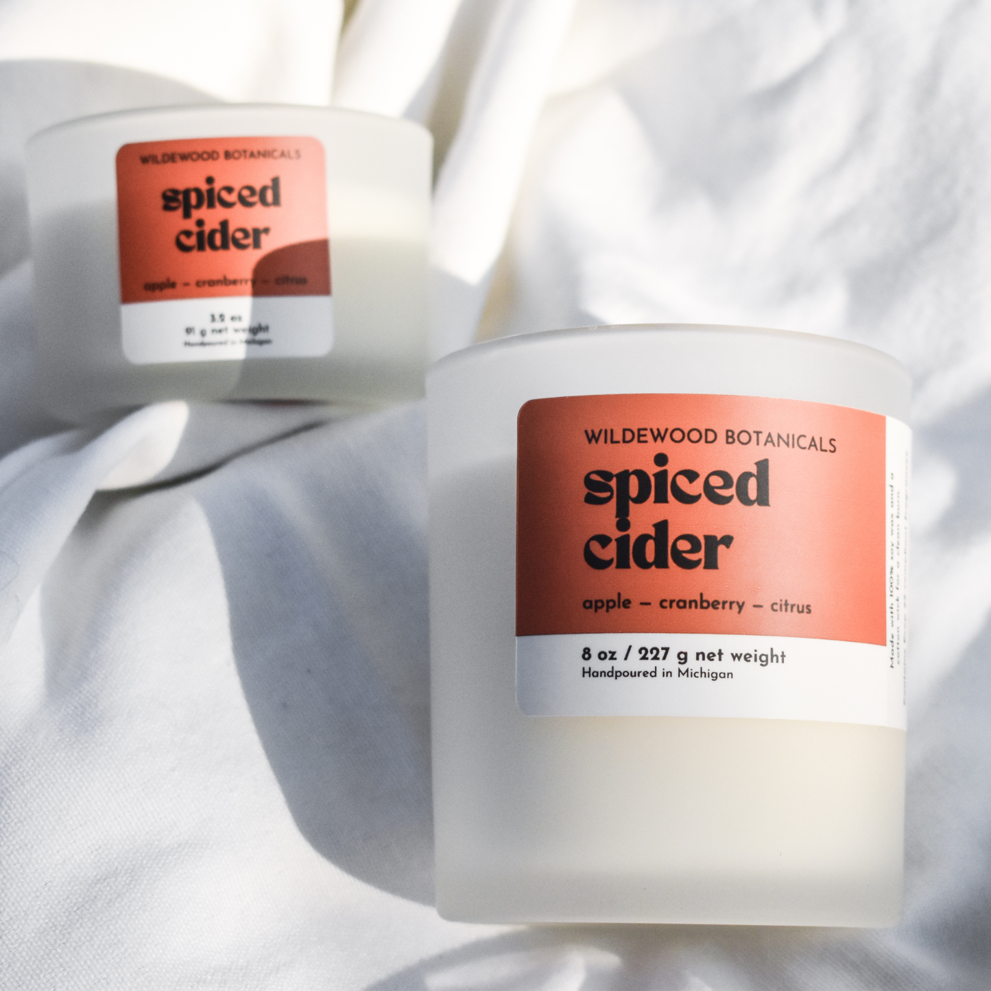 Wildewood Botanicals - Spiced Cider Soy Candle