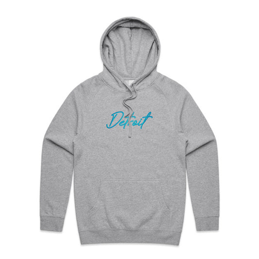 DETROIT ROAD TO THE CHAMPIONSHIP HOODIE - HEATHER GREY