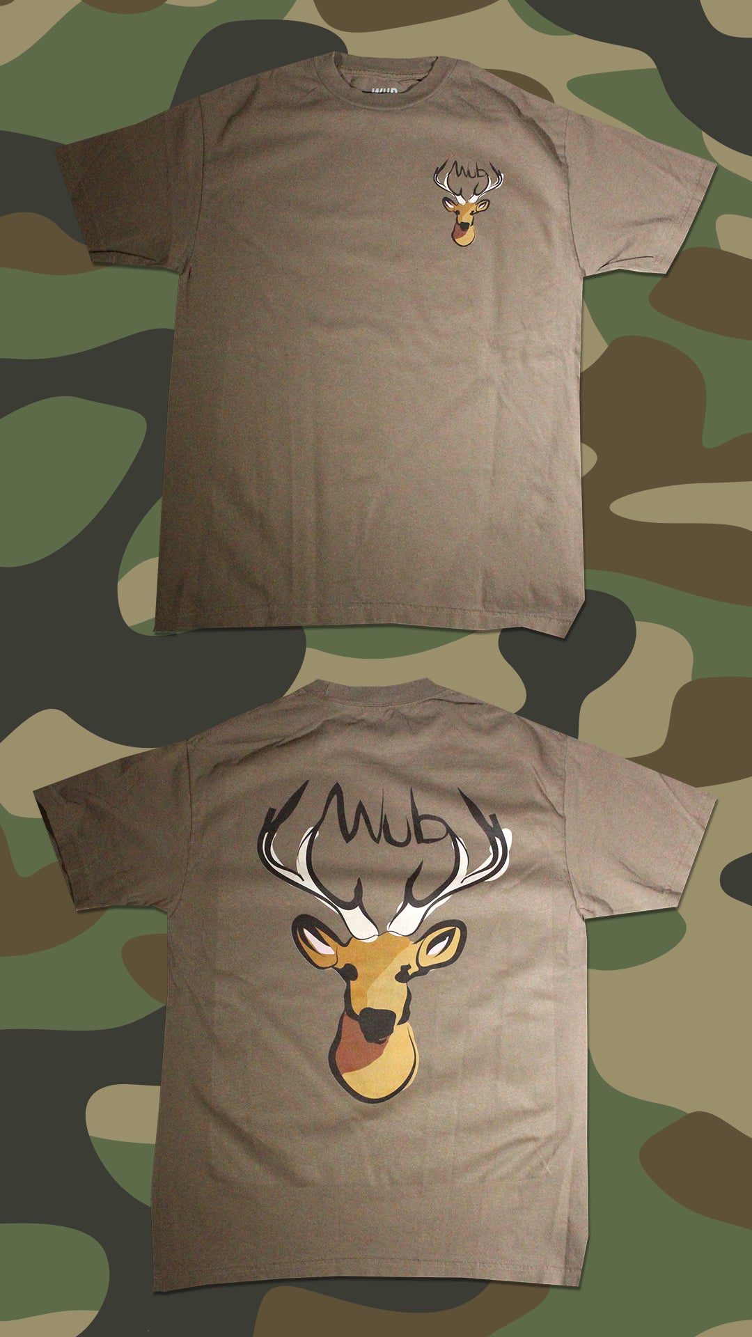 BIG BUCK TEE - SANDSTONE