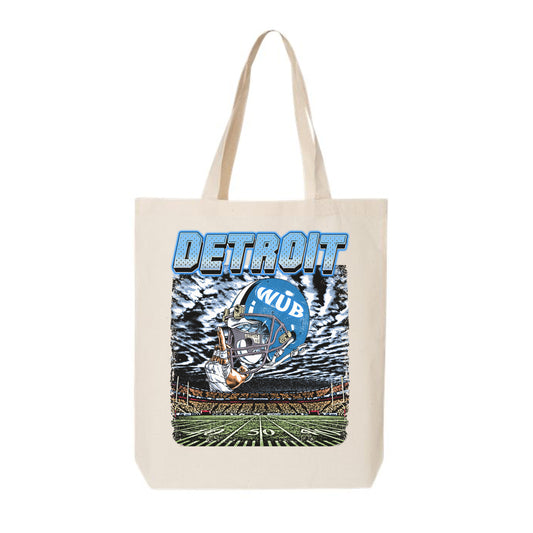 Detroit Wub Canvas Tote Bag