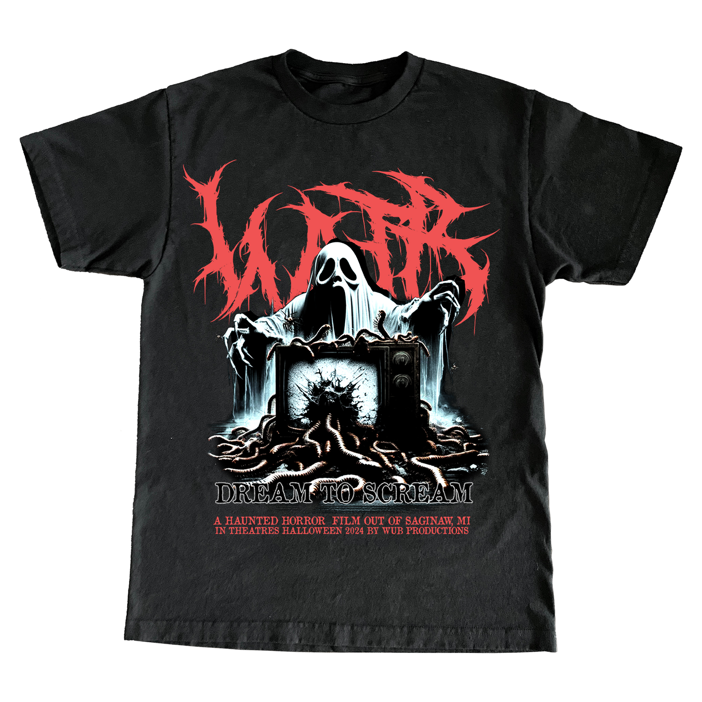 DREAM TO SCREAM TEE - BLACK