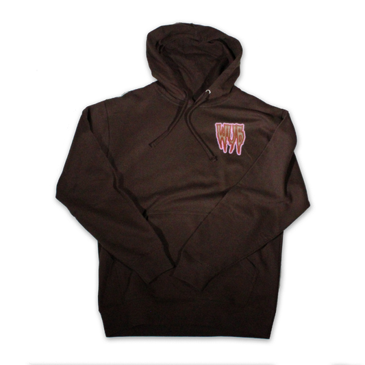 DRIP WUB HOODIE - BROWN
