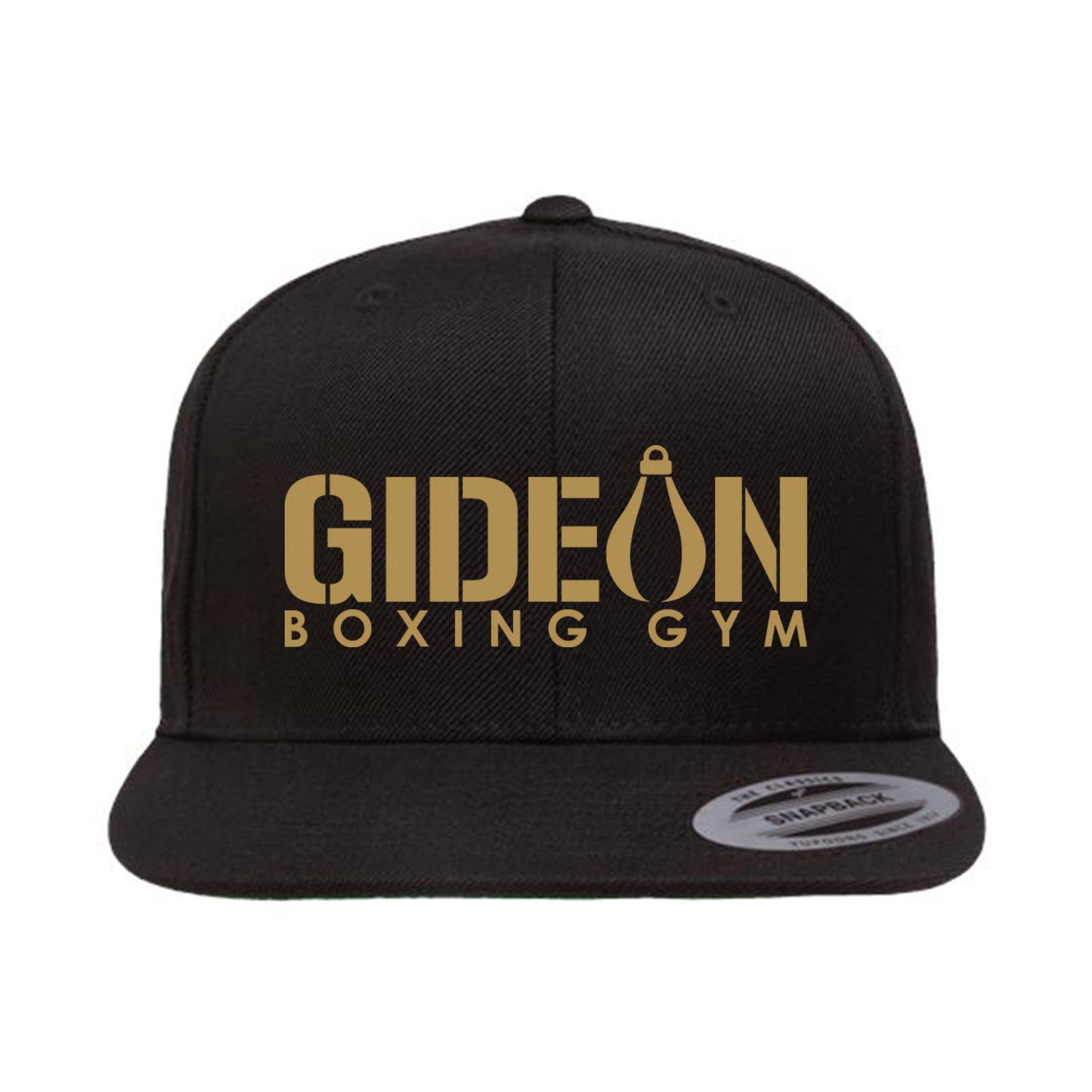 Gideon Boxing Embroidered Snapback - Black