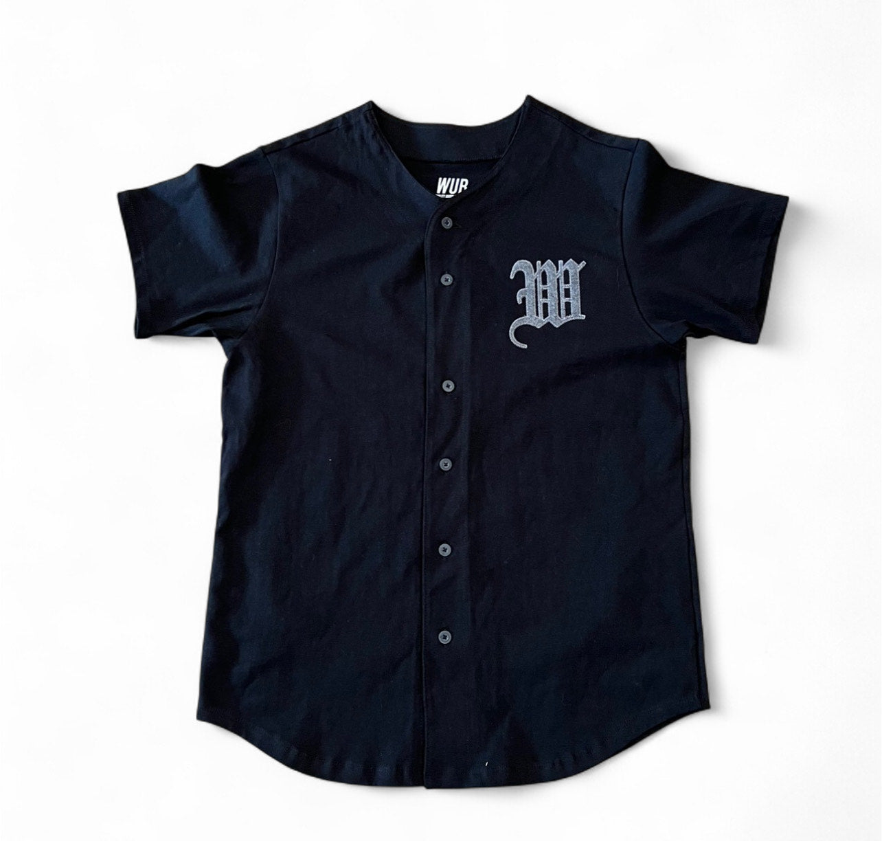 Wub Athletics Baseball Shirt - Black