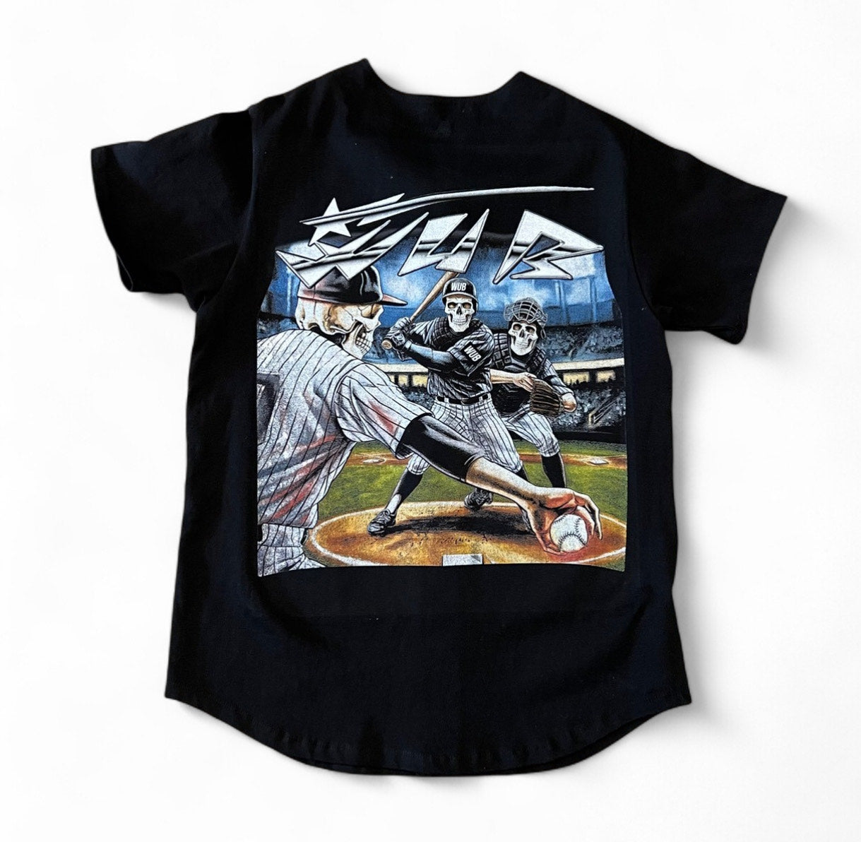 Wub Athletics Baseball Shirt - Black