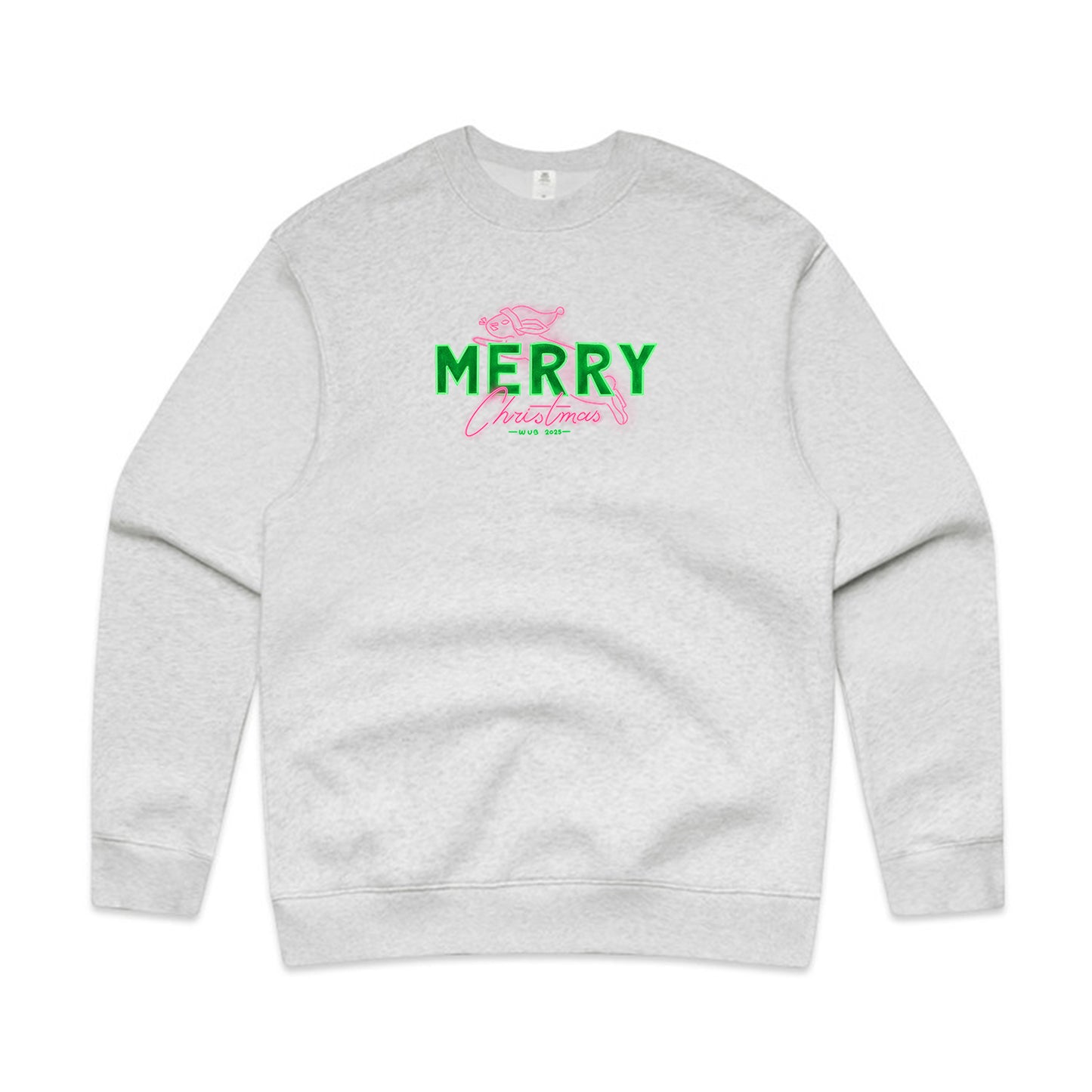 WUB CHRISTMAS 2025 CREWNECK - GREY
