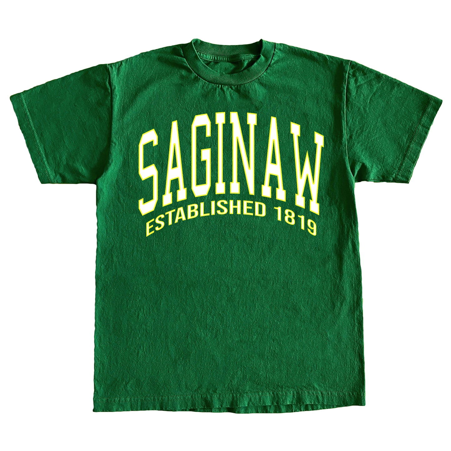 SAGINAW ESTABLISHED TEE - GREEN