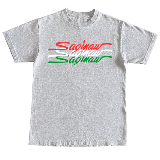 SAGINAW CINCO DE MAYO TEE - HEATHER GREY