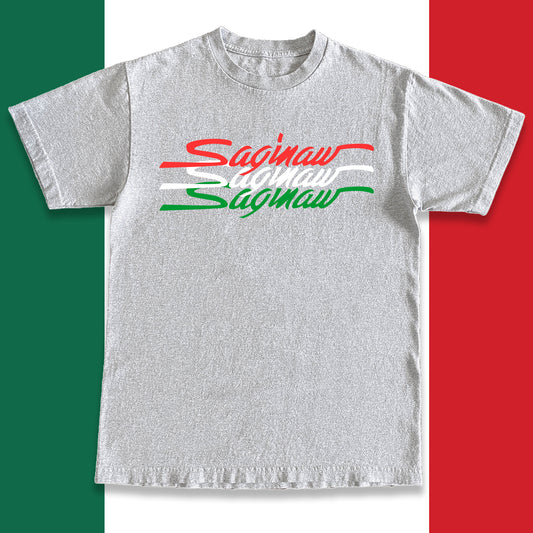 SAGINAW CINCO DE MAYO TEE - HEATHER GREY