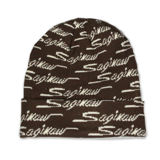 OG SAGINAW KNIT BEANIE - BROWN