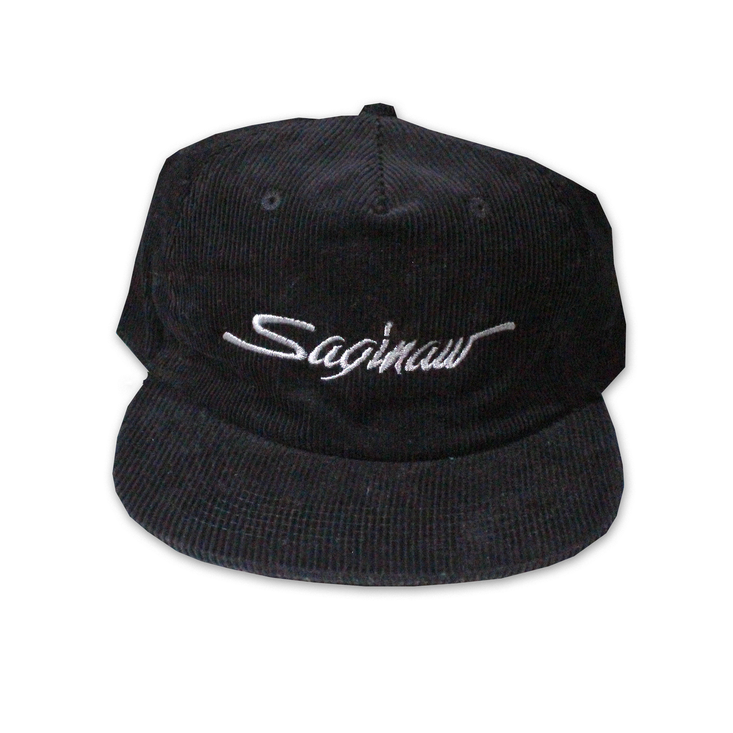 SAGINAW SCRIPT CORD CAP - BLACK