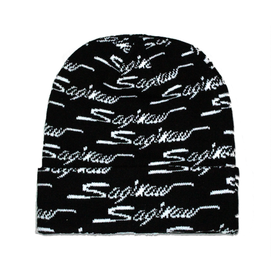 OG SAGINAW KNIT BEANIE - BLACK