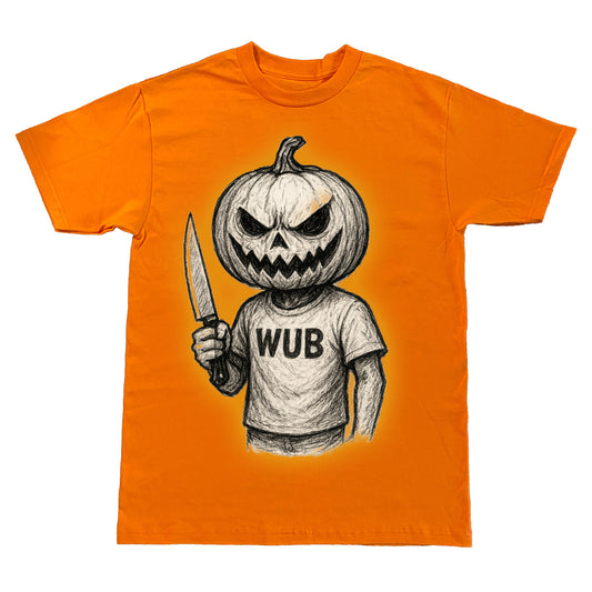 WUB HAUNTED PUMPKIN TEE- ORANGE