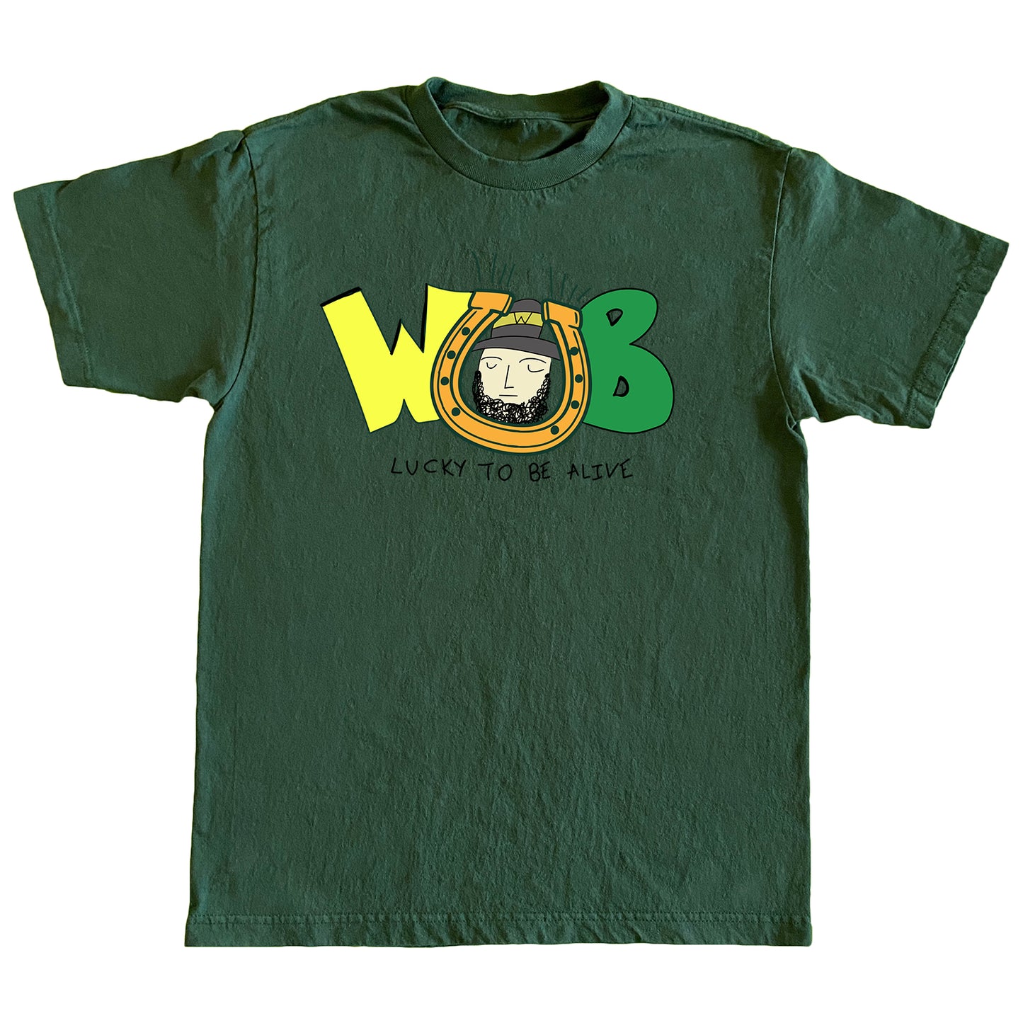 LUCKY TO BE ALIVE TEE - FORREST