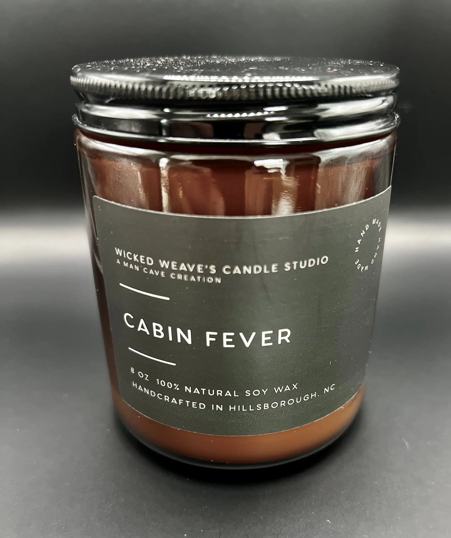 Wicked Weave’s Candle Studio - Cabin Fever Soy Wax Candle (4 Size Options)