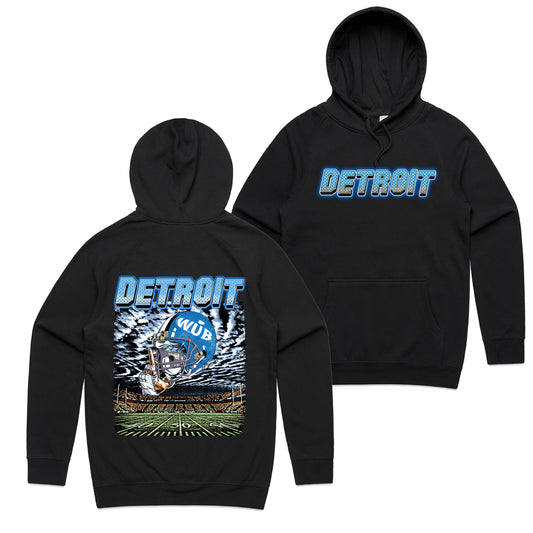 Detroit Wub Hoodie - Black