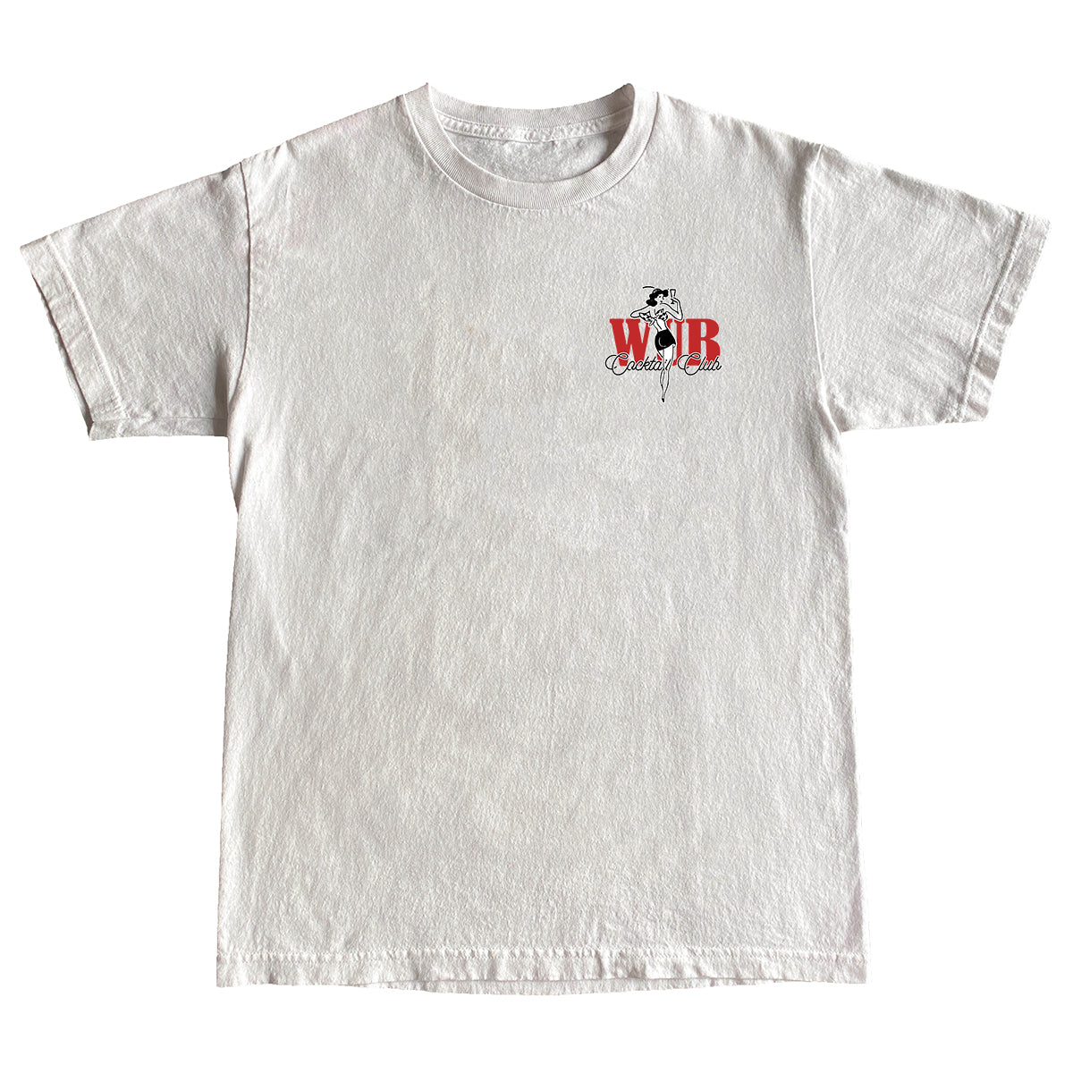 Cocktail Club Tee - White