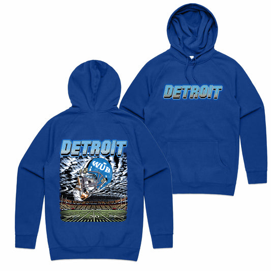 Detroit Wub Hoodie - Blue