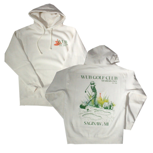 WUB GOLF CLUB HOODIE - CREAM
