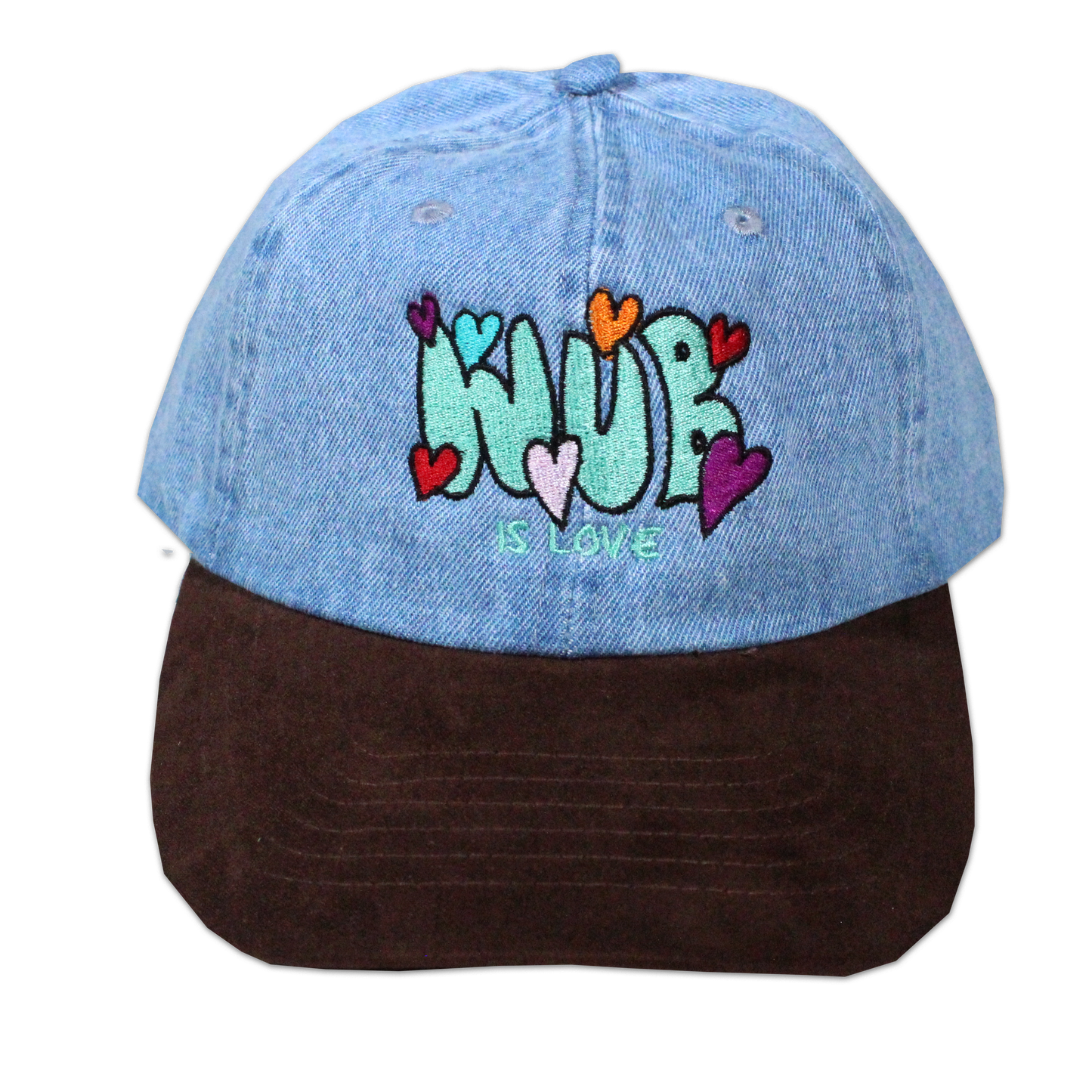 WUB IS LOVE DENIM / SUEDE HAT