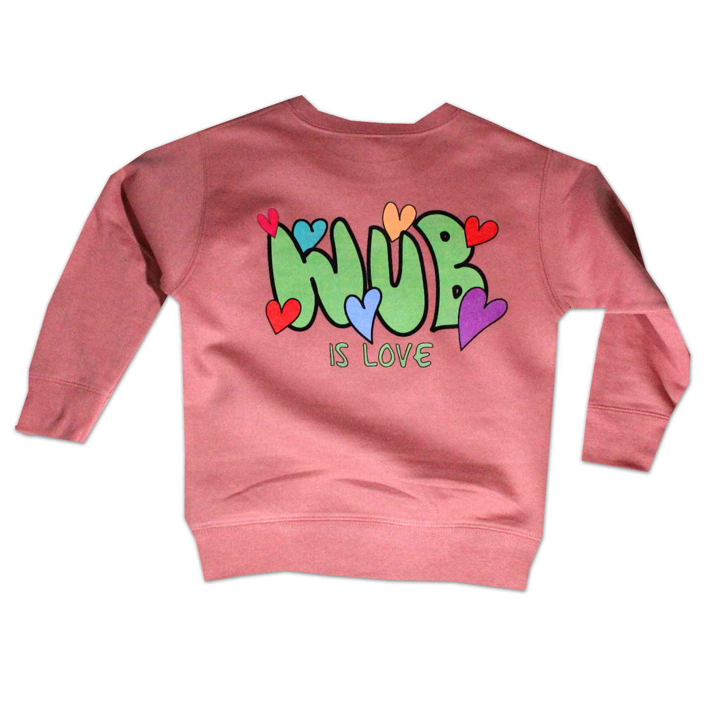 WUB IS LOVE TODDLER SWEATSHIRT