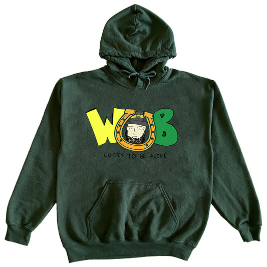 LUCKY TO BE ALIVE HOODIE - FORREST