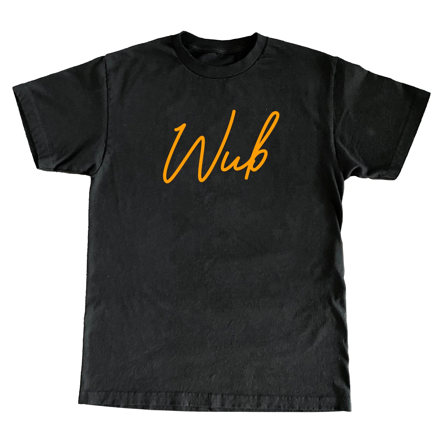 Wub Script Tee - Black