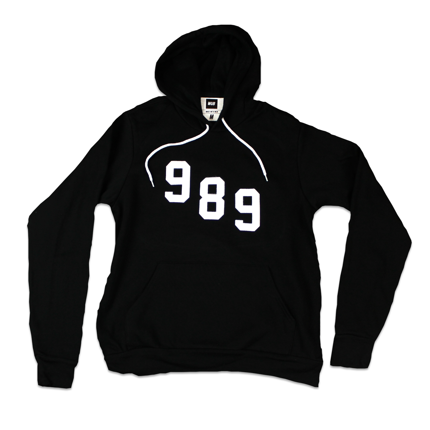 989 SPORTS FELT HOODIE - BLACK