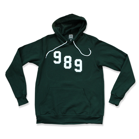 989 SPORTS FELT HOODIE - GREEN