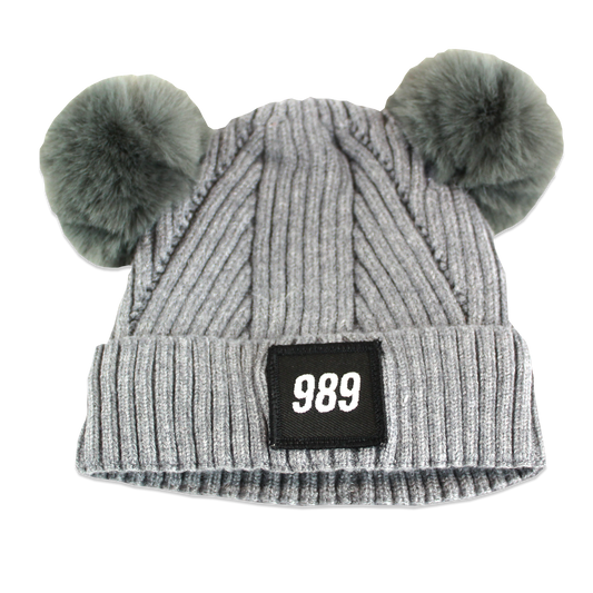 989 Infant Beanie - Grey