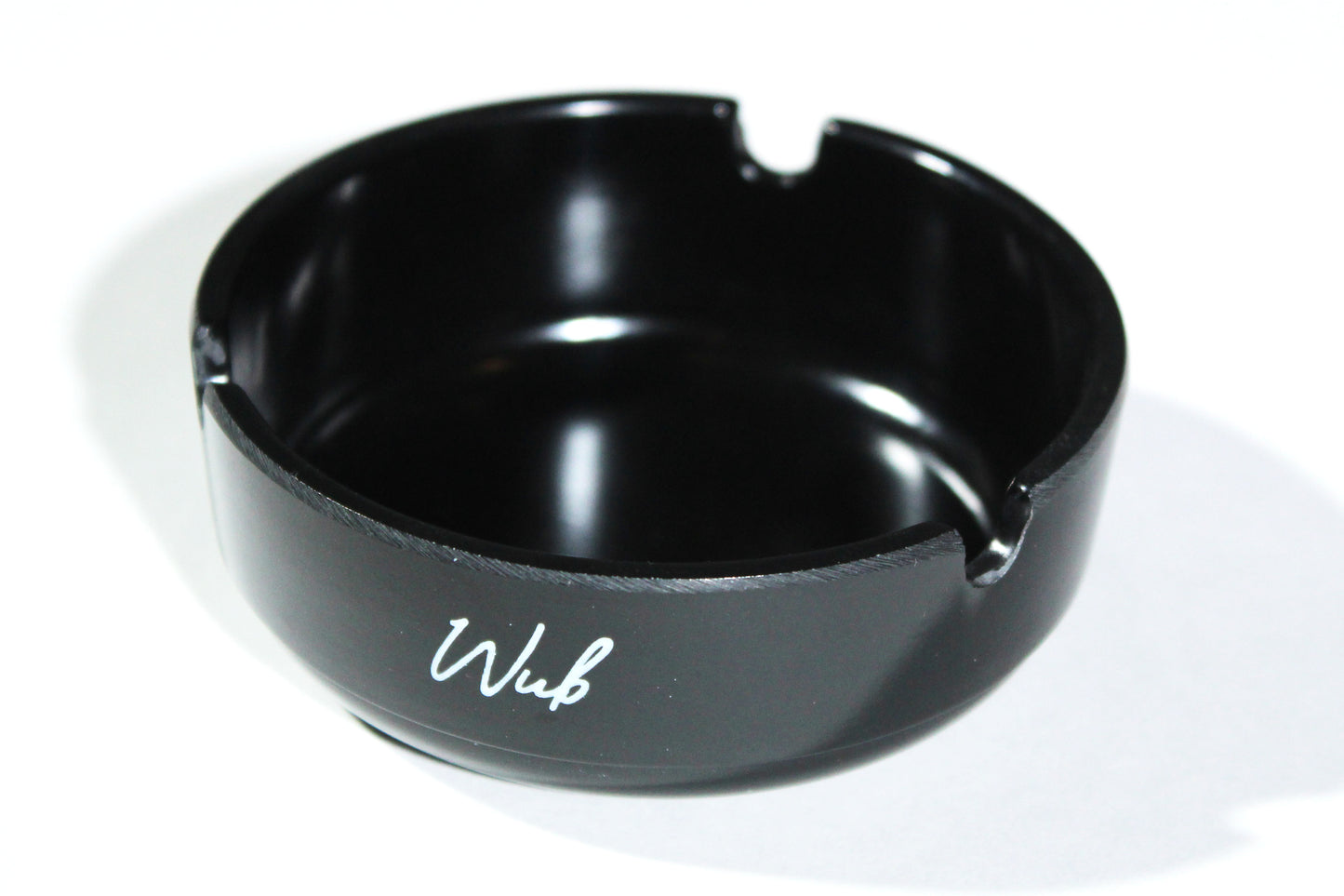 Script Ash Tray - Black