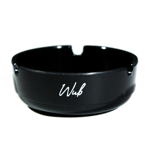 Script Ash Tray - Black