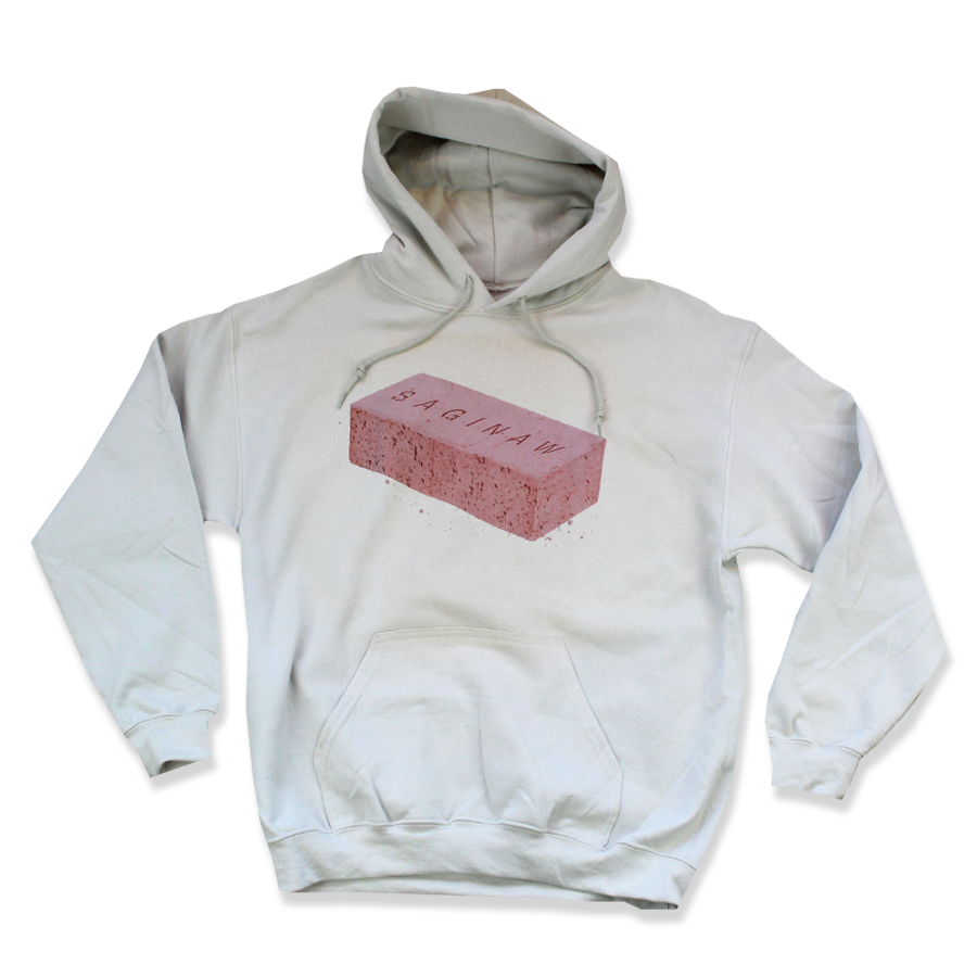 SAGINAW BRICK HOODIE - SAND