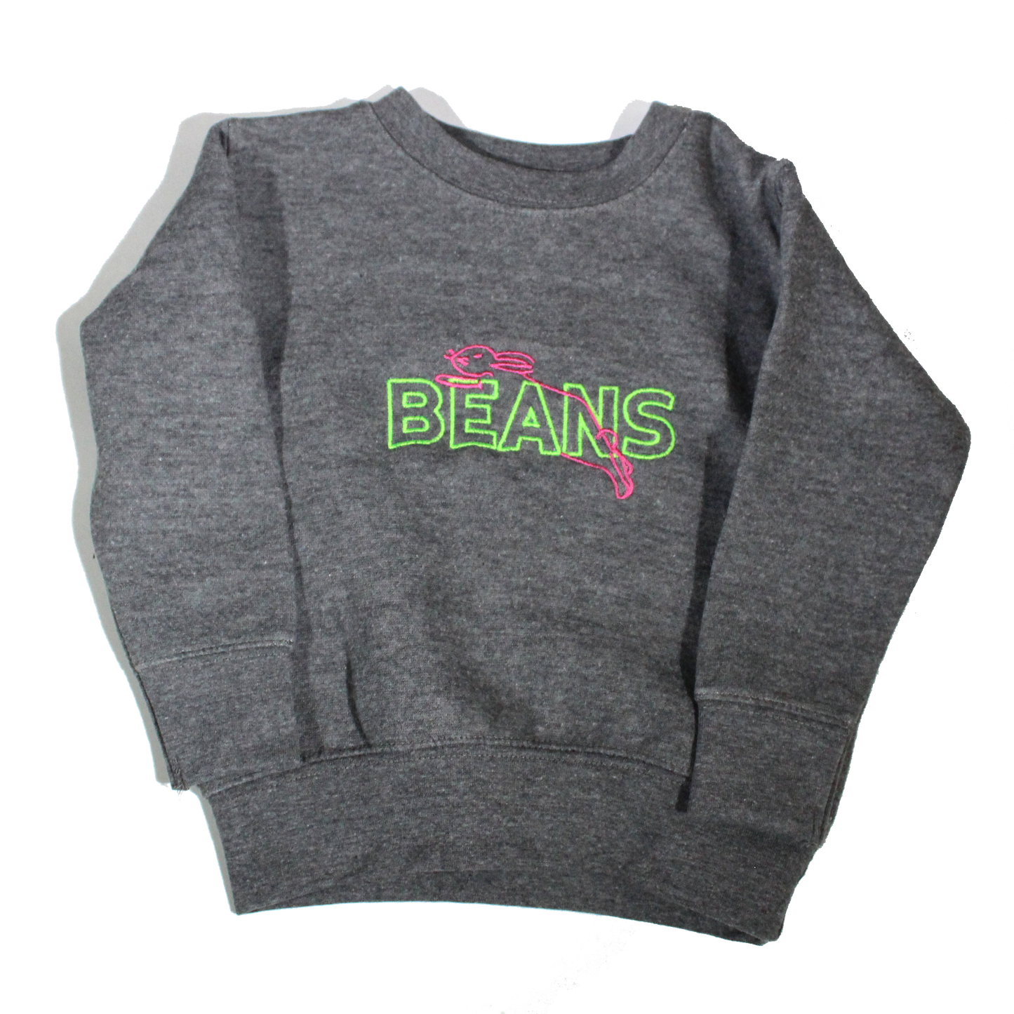 Beans Toddler Crewneck - Heather Grey
