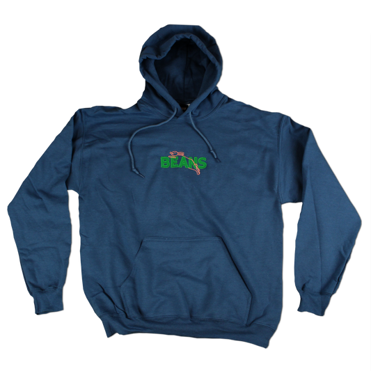 Beans Hoodie - Slate Blue