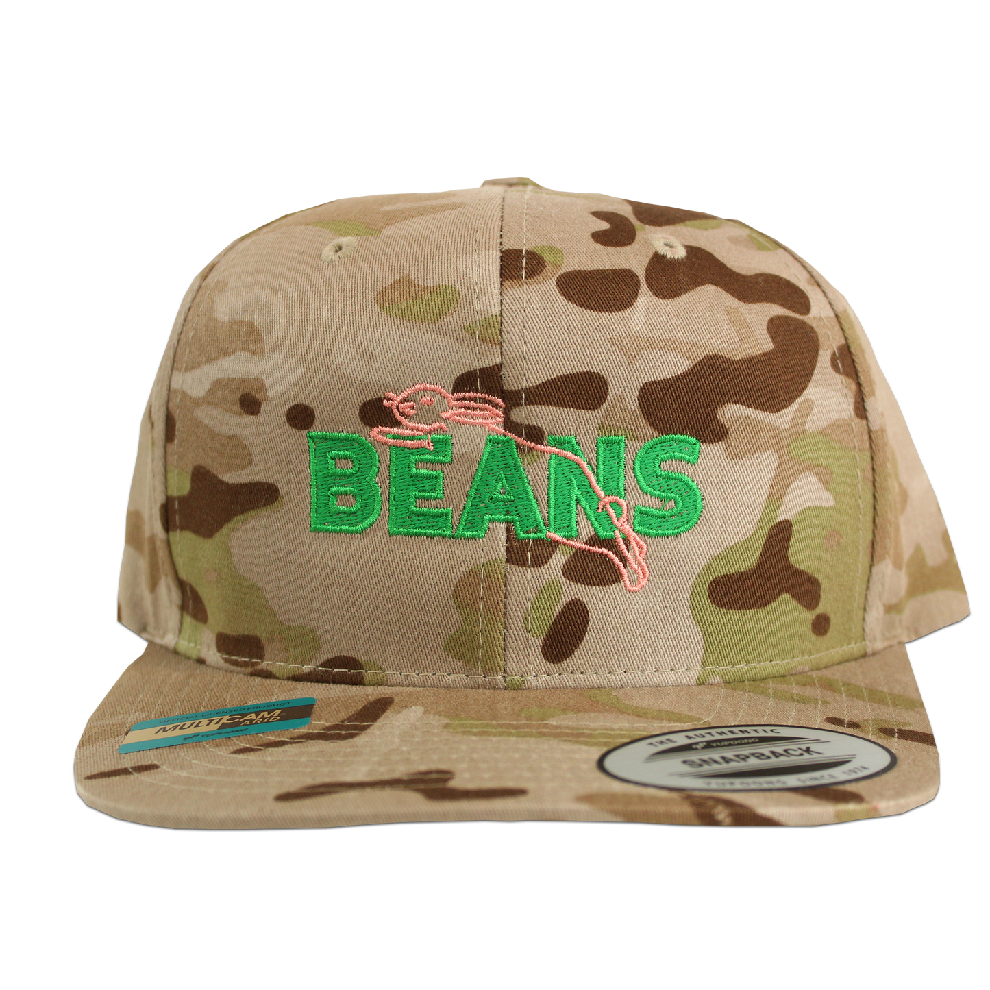 Beans Snapback - Multi Camo Sand
