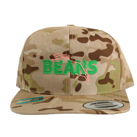 Beans Snapback - Multi Camo Sand
