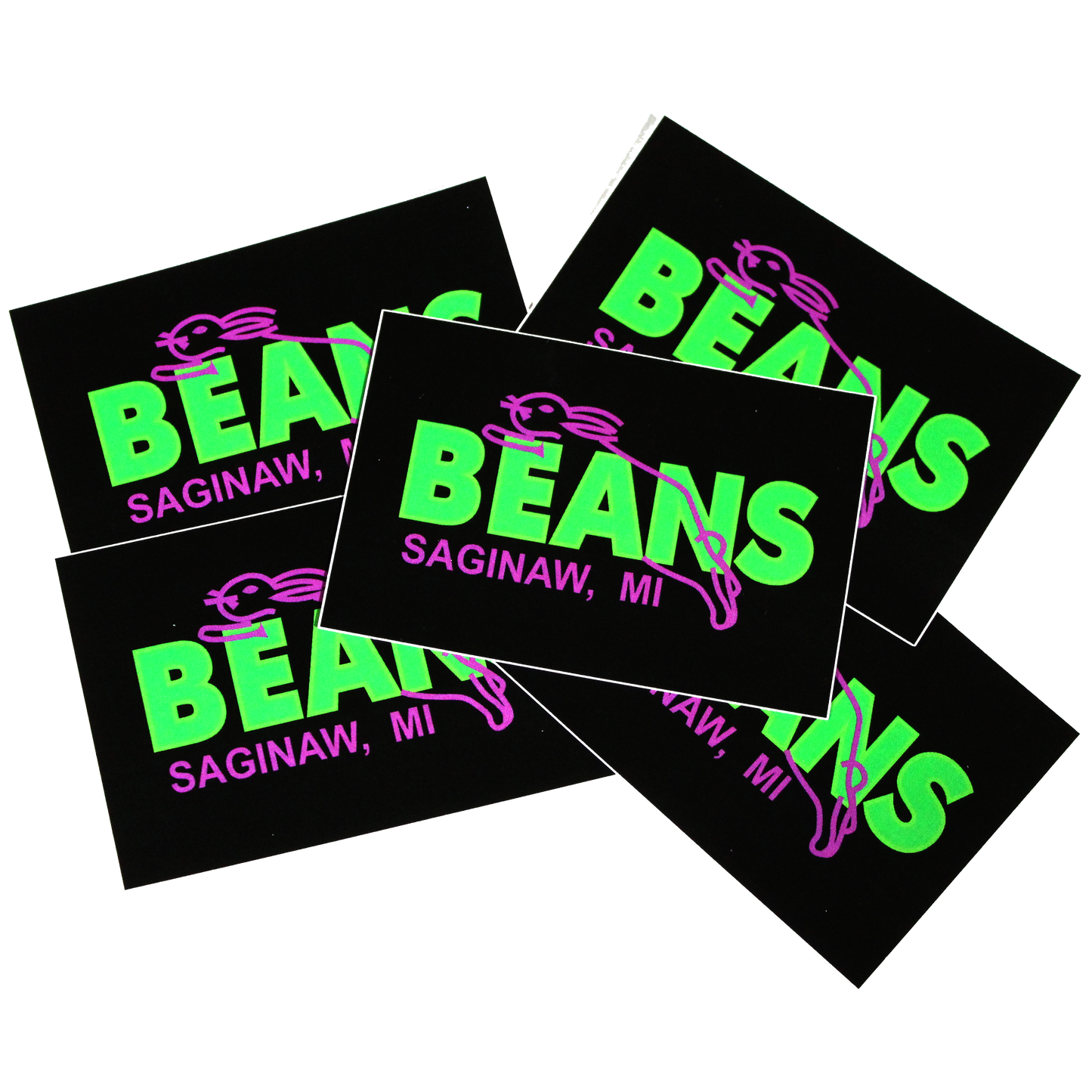 Beans Sticker Pack (5 Stickers)