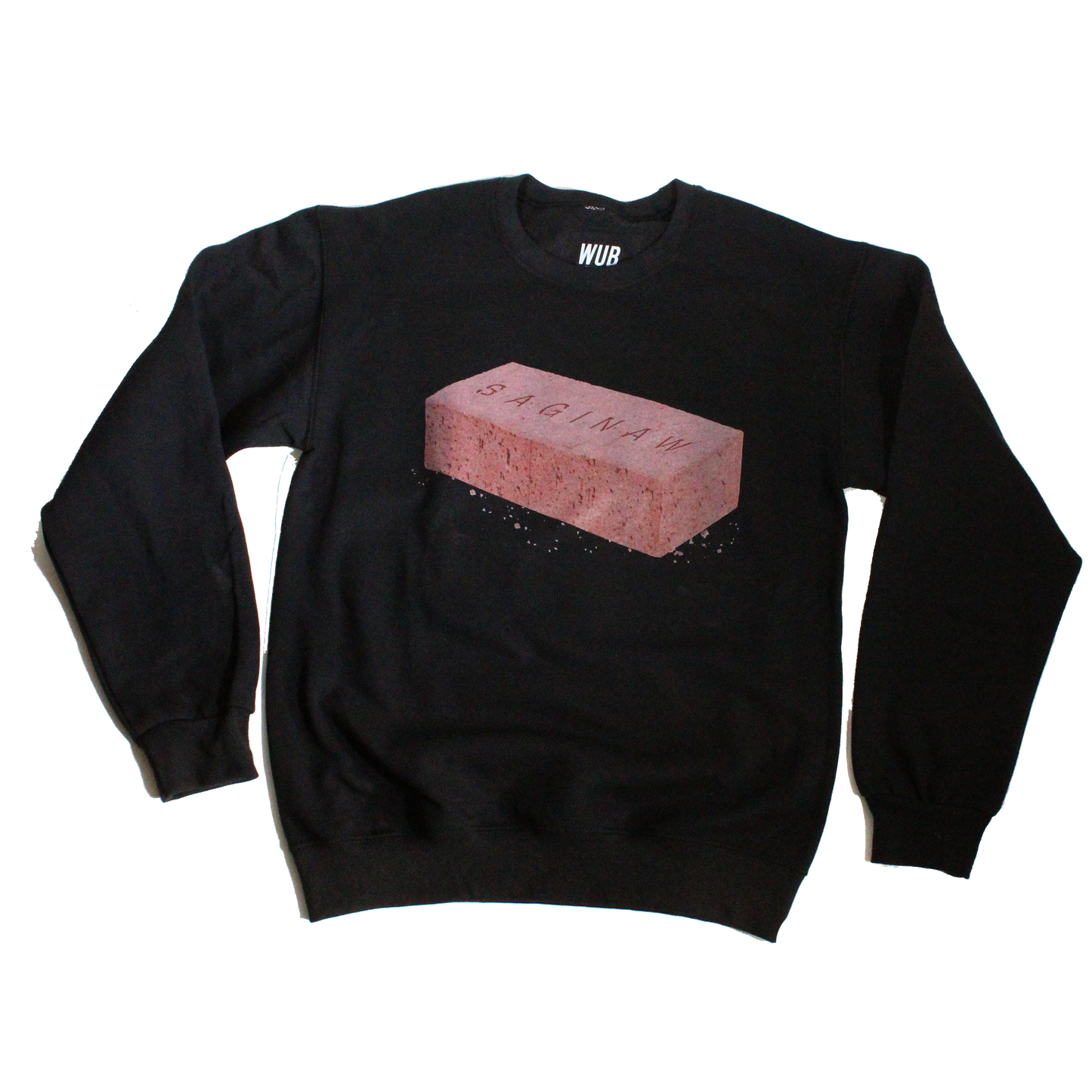 Saginaw Brick Crewneck - Black