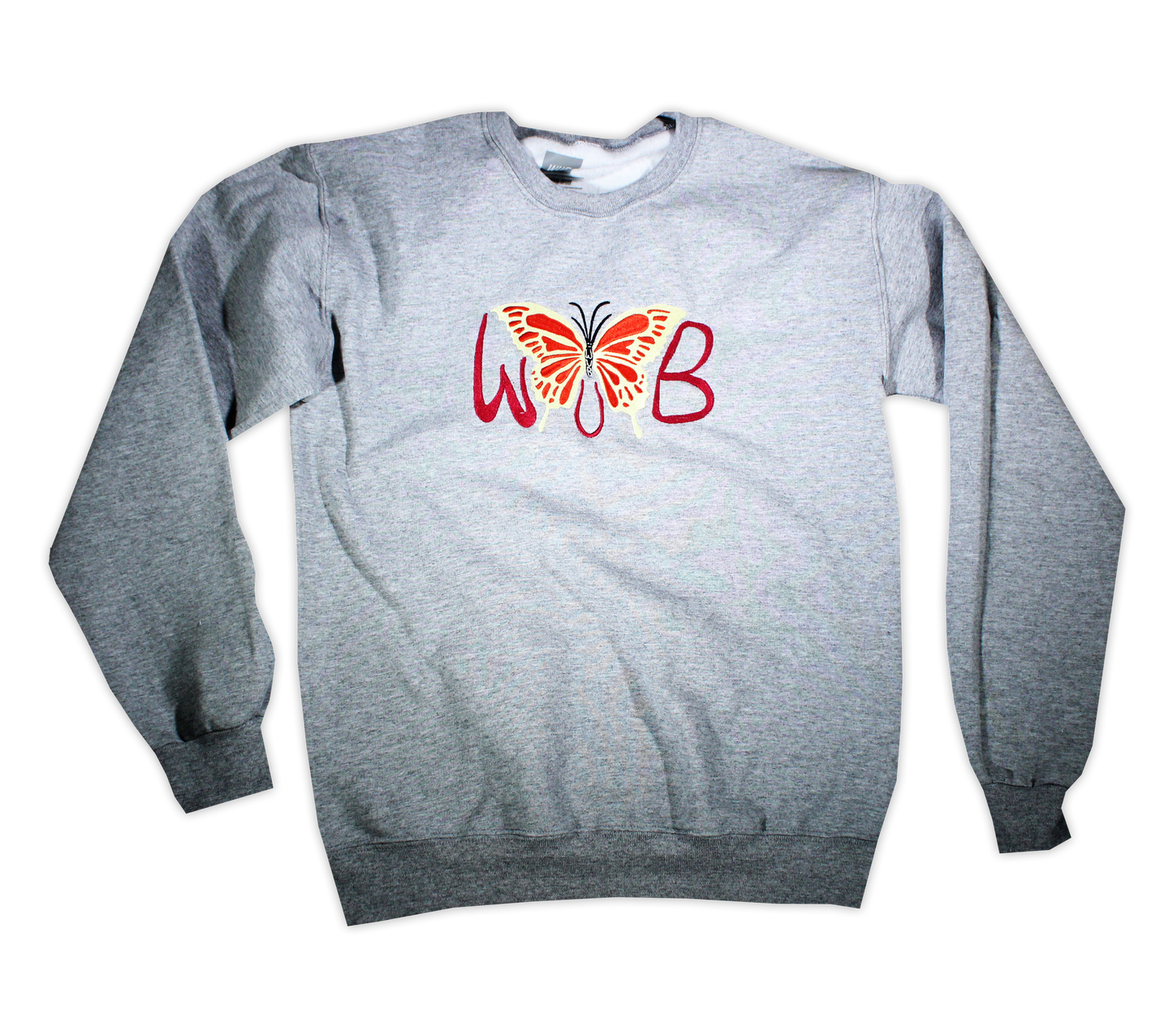 WUBBERFLY CREWNECK - ASH GREY
