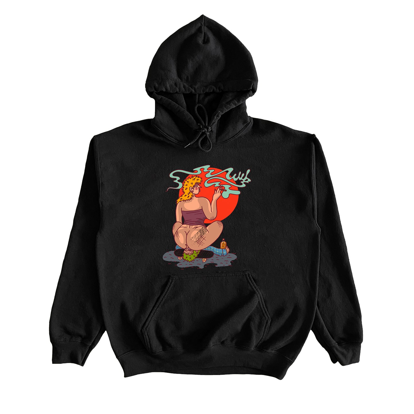 THE COMMANDMENT HOODIE - BLACK