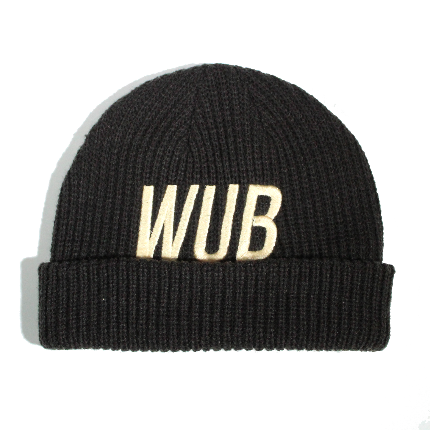 Wub Spell Cable Knit Beanie - Dark Grey