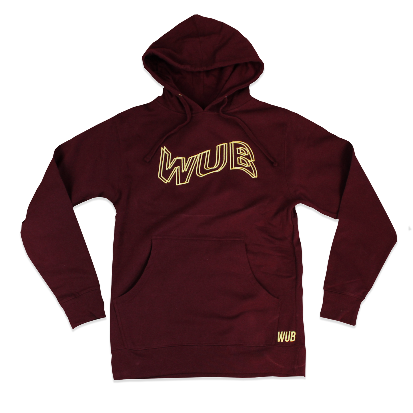 DOUBLE VISION HOODIE - BURGUNDY