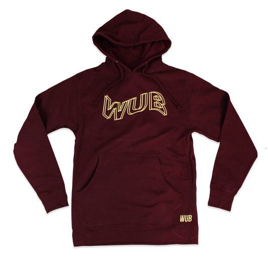 DOUBLE VISION HOODIE - BURGUNDY