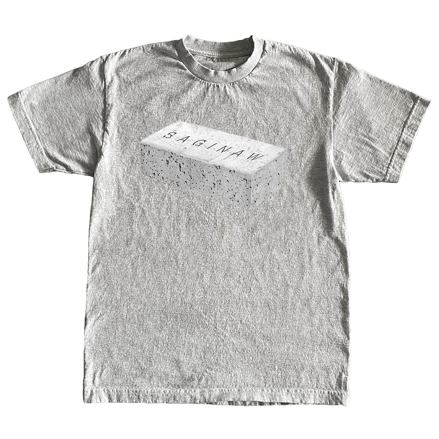 SAGINAW BRICK TEE - GREY
