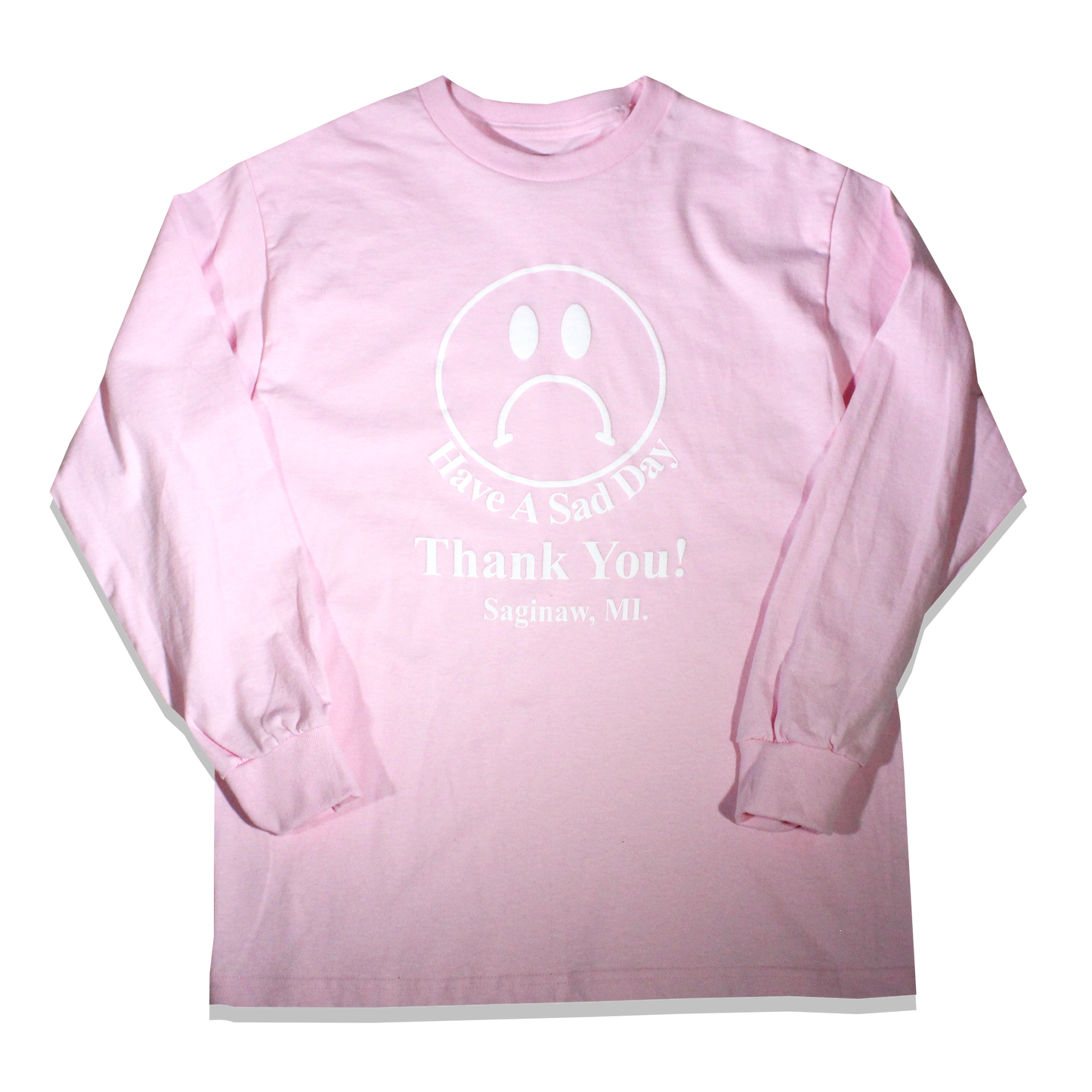 Sad In Saginaw Longsleeve - Pink