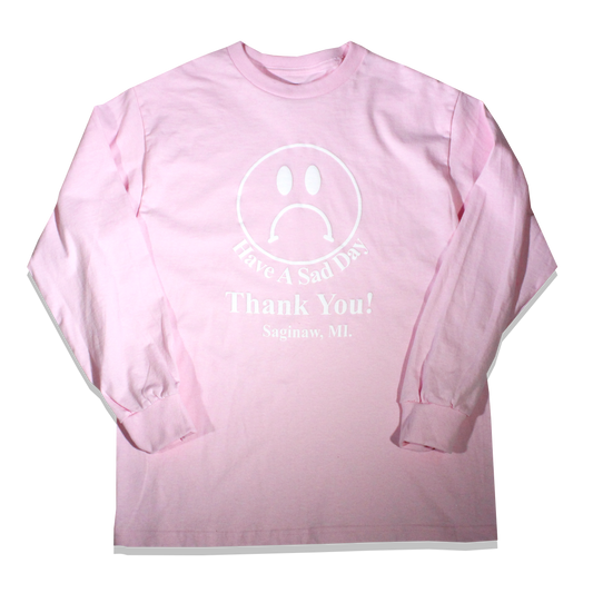 Sad In Saginaw Longsleeve - Pink