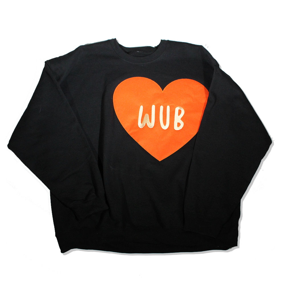 Heart Felt Crewneck - Black