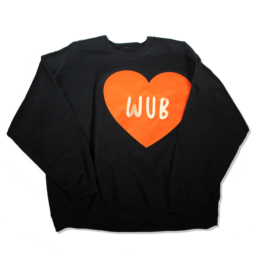 Heart Felt Crewneck - Black