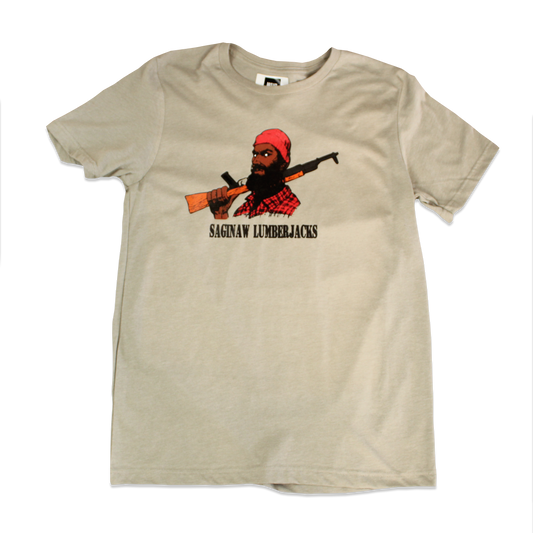 SAGINAW LUMBERJACK TEE - OLIVE HEATHER